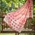 Cotton maslin picwai print stall dupatta wear on gown lehenga choli and dress