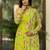 Floral Printed Regular Gotta Patti Kurta With Churidar & Dupatta