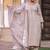 Women Floral Embroidered Regular Thread Work Kurta with Trousers & With Dupatta