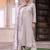 Women Floral Embroidered Regular Thread Work Kurta with Trousers & With Dupatta