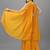 Women Yellow Ethnic Motifs Embroidered Sequinned Kurti with Sharara & With Dupatta