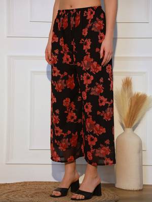 Floral Printed Regular Kurta With Palazzos 7