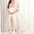Floral Embroidered Mirror Work Kurta With Palazzos & Dupatta