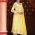 Floral Printed Anarkali Kurta with Palazzos & With Dupatta
