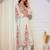 Floral Embroidered Kurta With Palazzos & Dupatta