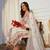 Floral Embroidered Kurta With Palazzos & Dupatta