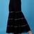 Floral Embroidered Gotta Patti Silk Georgette Kurti with Sharara & With Dupatta