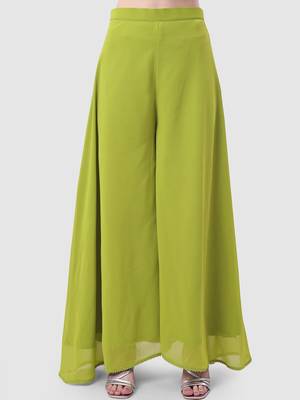 Ethnic Motifs Embroidered Sequinned Kurti with Palazzos & With Dupatta 7