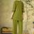 Green pure cotton kurti pent set