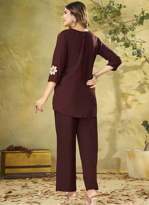 Brown raron co-ords set 2