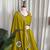  Mustard Yellow Lehenga Choli- Full stitched free size