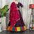 Wine Purple Lehenga Choli with Pink Dupatta- Full stitched free size