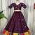 Wine Purple Lehenga Choli with Pink Dupatta- Full stitched free size