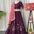 Buy Purple  Lehenga Choli Online- Full stitched free size