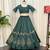  Bottle Green Lehenga Choli Set- Full stitched free size