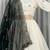 White Navratri Lehenga Choli with Black Embroidered Dupatta- Full stitched free size