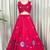 Rani Pink  Lehenga Choli- Full stitched free size