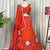  Rust Orange Lehenga Choli Set- Full stitched free size