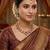Maroon necklace set with earrings & maang tikka | kundan & agate stone | antique plating