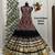 Multicolor Gamthi Work Lehenga Kurti Set