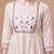 White rayon fit &flared dots printed casual kurta for women
