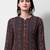 Multicolor rayon straight geometric printed casual kurta for women