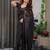 Occasion wear readymade satin silk blend saree with blouse