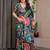 Readymade ethnic satin silk blend saree with blouse piece