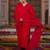 Women Embroidered Regular Sequined Kurta with Trousers & With Dupatta