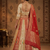 Red embroidered sequin lehenga choli with blouse