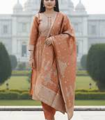 Women Ethnic Motifs Kurta with Trousers & Dupatta