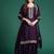 Ethnic Motifs Embroidered Regular Sequinned Kurta with Sharara & Dupatta