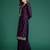 Ethnic Motifs Embroidered Regular Sequinned Kurta with Sharara & Dupatta