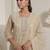 Women Solid Kurta with Trouser& With Dupatta