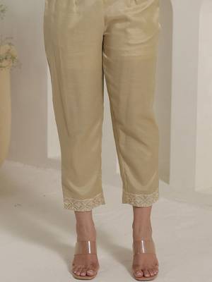 Women Solid Kurta with Trouser& With Dupatta 7