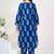 Women Ethnic Motifs Printed Regular Beads and Stones Pure Cotton Kurta with Trousers
