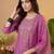 Women Ethnic Motifs Embroidered Regular Kurta with Trousers & With Dupatta