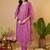 Women Ethnic Motifs Embroidered Regular Kurta with Trousers & With Dupatta