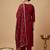 Women Ethnic Motifs Embroidered Regular Kurta with Trousers & With Dupatta
