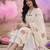 Women Floral Printed Regular Pure Cotton Straight Kurta with Trousers & Dupatta