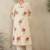 Women Floral Printed Regular Pure Cotton Straight Kurta with Trousers & Dupatta