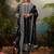 Women Floral Embroidered Cotton Kurta with Trousers & Dupatta