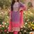 Women Ethnic Motifs Printed Regular Thread Work Kurta with Trousers & With Dupatta