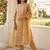 Women Floral Embroidered Regular Thread Work Kurta with Trousers & With Dupatta