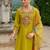 Women Floral Embroidered Regular Thread Work Kurta And Trousers With Dupatta