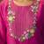Women Floral Embroidered Thread Work Kurta With Trousers & With Dupatta