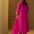 Women Floral Embroidered Thread Work Kurta With Trousers & With Dupatta