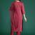Floral Embroidered Kurta with Trousers & With Dupatta
