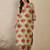 Women Floral Printed Regular Mirror Work Pure Cotton Kurta with Trousers