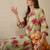 Women Floral Printed Regular Mirror Work Pure Cotton Kurta with Trousers